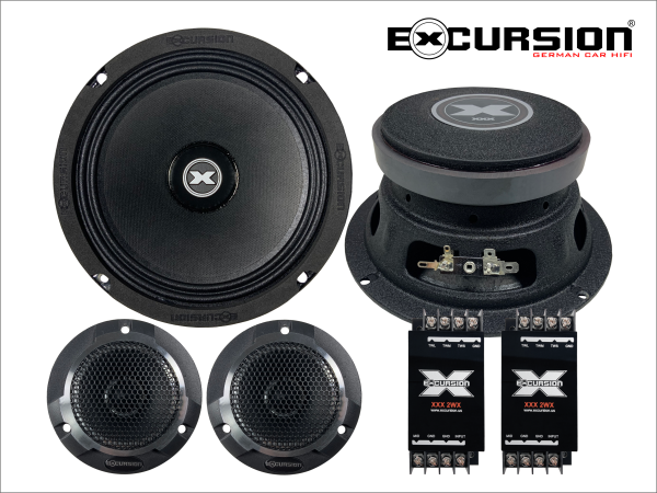 XXX 6C - 16.5cm DIN 2Way Pro Audio Compo Set